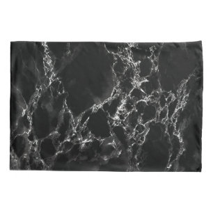 Black Marble Pillow Case