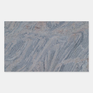 Black Marble Rectangle Sticker