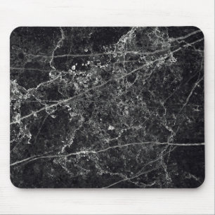Black Marble Texture Mouse Pad