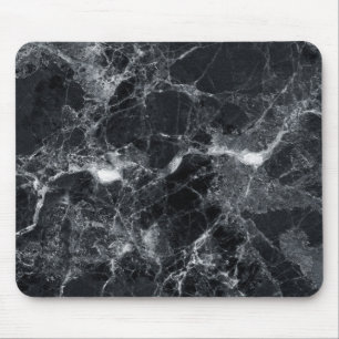 Black Marble Texture Mouse Pad