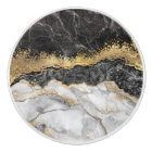 Black Marble with Gold Pretty