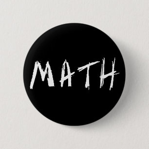 Black Math Button