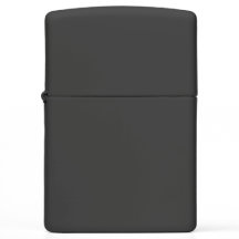 Black Matte Zippo Lighter