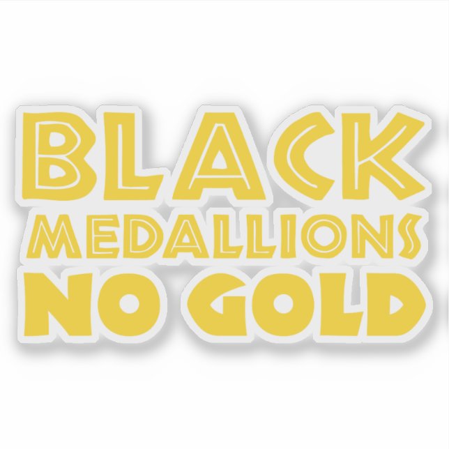 BLACK MEDALLIONS NO GOLD (Front)