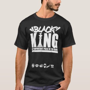 Black Melanin King Fathers Day  Plus Size Mens T-Shirt