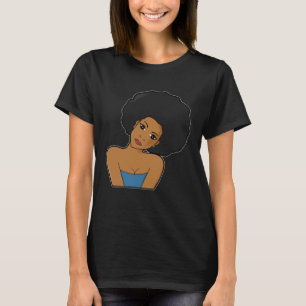 Black Melanin Queen Woman Empowerment Power Girl E T-Shirt