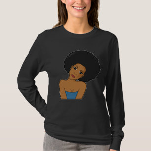 Black Melanin Queen Woman Empowerment Power Girl E T-Shirt