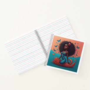 Black Mermaid Notebook