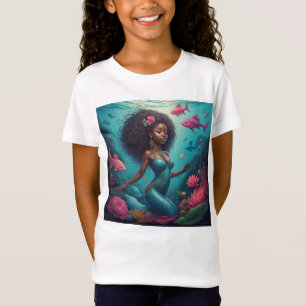 black mermaid ocean T-Shirt