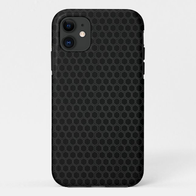 black mesh marble  Case-Mate Tough Apple iPhone Case (Back)