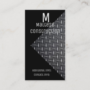 Black & Metal Business Card 2