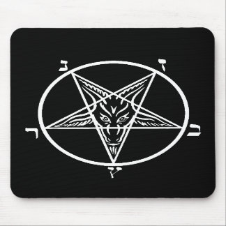 Black metal evil mousepad SATAN!!