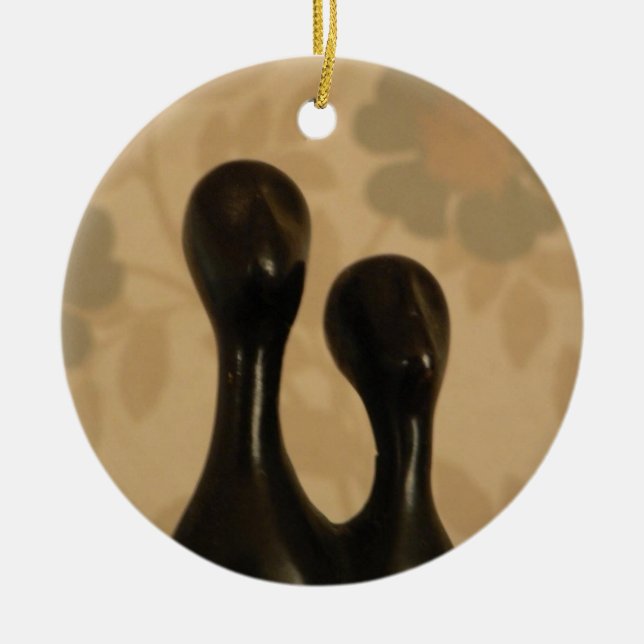 Black Metal Figures Ornament (Front)