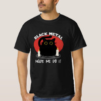 Black Metal Funny Quote | Satanic Black Cat