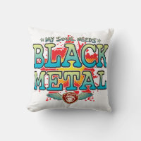 Black Metal Soul Cushion