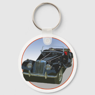 Black MG TF 1500 Key Ring