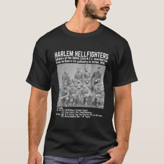 Black Military History USA Black History Harlem He T-Shirt