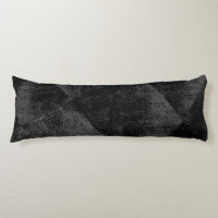 Black Minimal Geometric Ink Texture