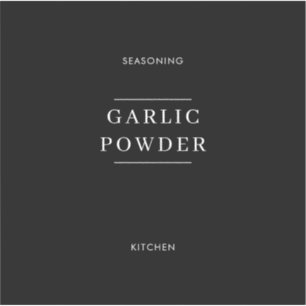 Black Minimal Kitchen Pantry Jar Labels