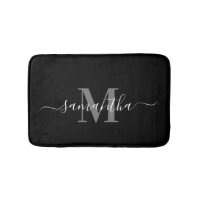 Black Minimalist Monogram