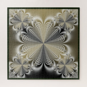 Black Mirror Fractal Jigsaw Puzzle