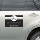 Black Modern Construction Handyman Professional