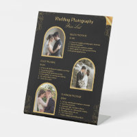 Black Modern Wedding Photography Price List
