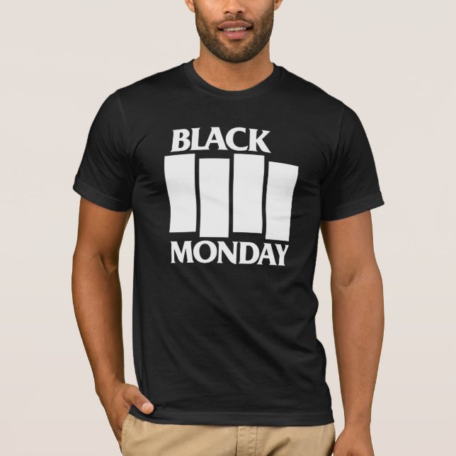 Black Monday Black Flag t-shirt (Front)