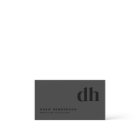 Black Monogram Minimalist Modern Professional