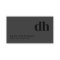 Black Monogram Minimalist Modern Professional 