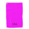 Black Monogram on Magenta Pink
