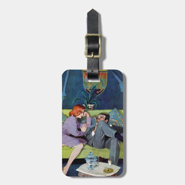 Black Monte's Last Raid Luggage Tag (Front Vertical)