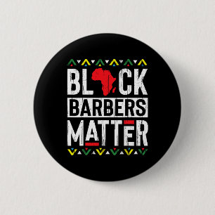 Black Month Barbers Problem History African Women  6 Cm Round Badge