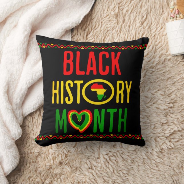 Black Month, Juneteenth, Black History Month Cushion (Blanket)
