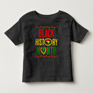 Black Month, Juneteenth, Black History Month Toddler T-Shirt