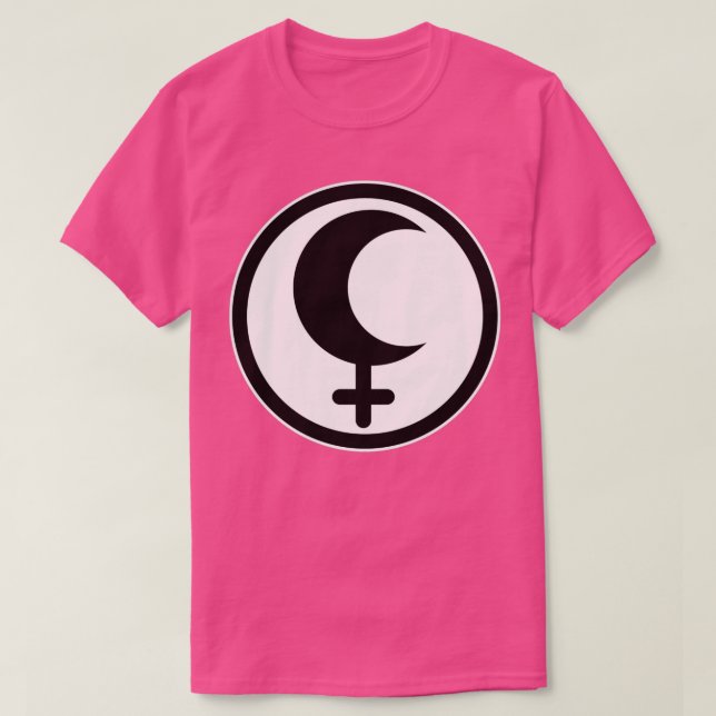 Black Moon Lilith T-Shirt (Design Front)
