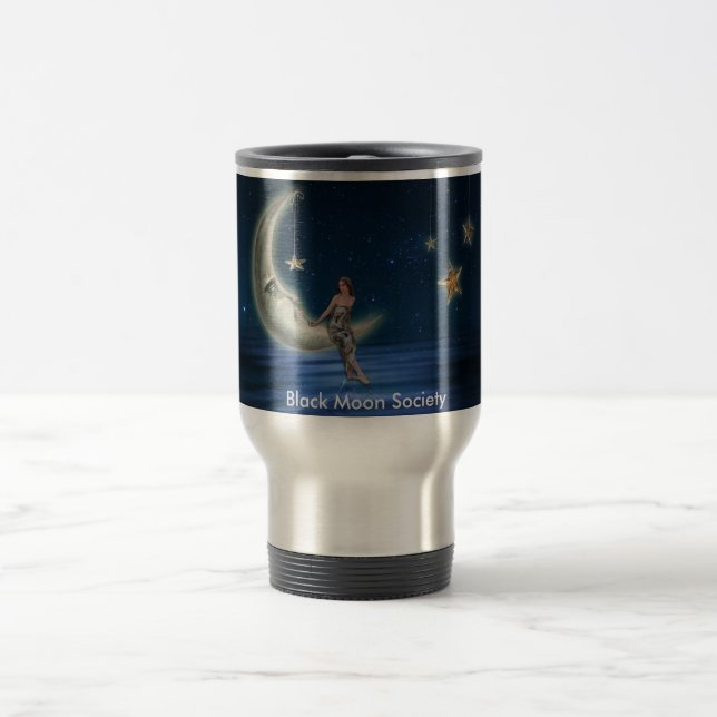 Black Moon Society travel Mug (Center)