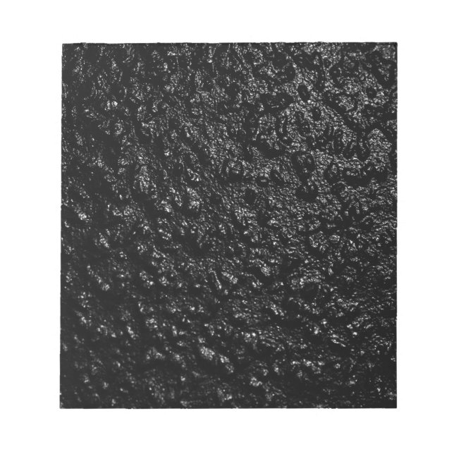 Black Mottled Texture Notepad (Front)