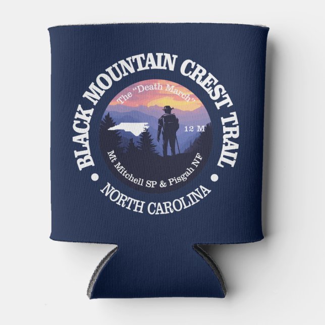 Black Mountain Crest Trail (rd2) Can Cooler (Front)