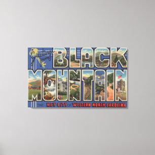 Black Mountain, North Carolina Canvas Print