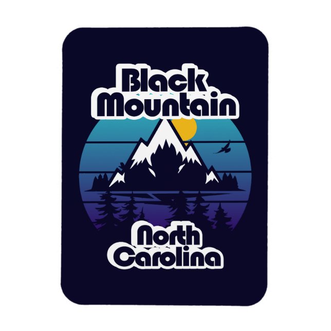Black Mountain, North Carolina Magnet (Vertical)