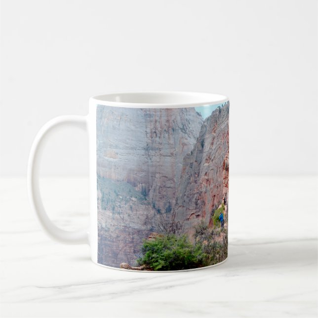 BLACK MOUNTAIN UNDER CLEAR NIGHT SKY COFFEE MUG (Left)