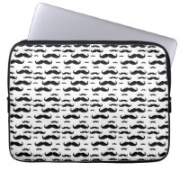Black Moustache Pattern