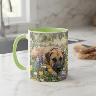 Black Mouth Cur Dog Mug