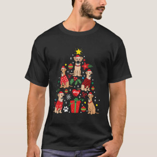 Black Mouth Cur Ornament Tree Dog Mum Dad Gift For T-Shirt