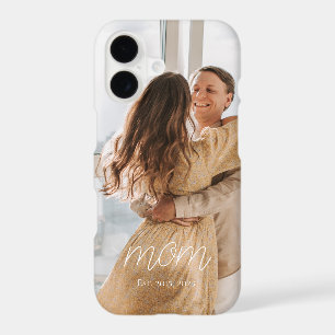 Black Mum Established Script Photo Case-Mate