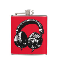 Black Music Headphones DJ