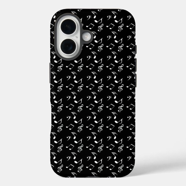 black music notes Case-Mate iPhone case (Back)