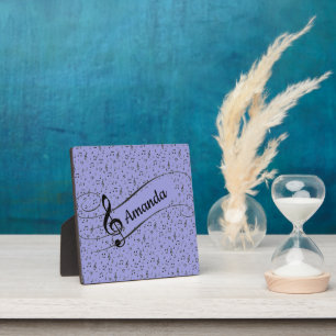 Black Musical personalised   Plaque