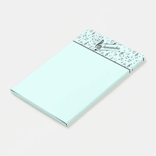 Black Musical personalised  Post-it Notes